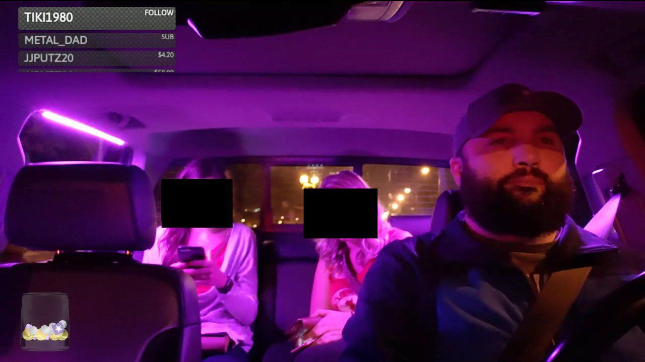This creepy Uber driver secretly live-streamed his passengers’ journeys