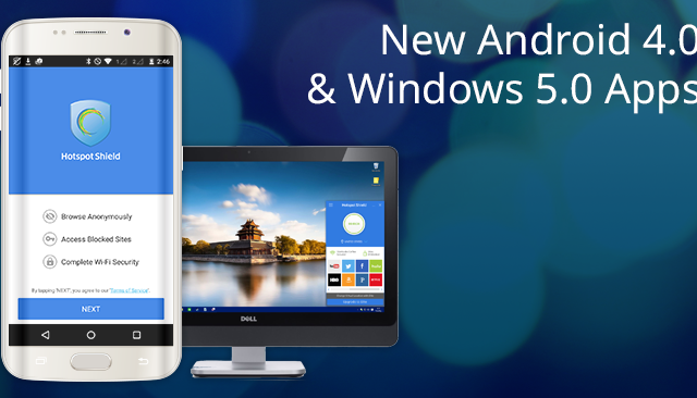 Introducing the New Android 4.0 and Windows 5.0 Hotspot Shield Apps